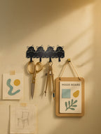 Cat Metal Keychain - Cute Wall Mounted Key Holder