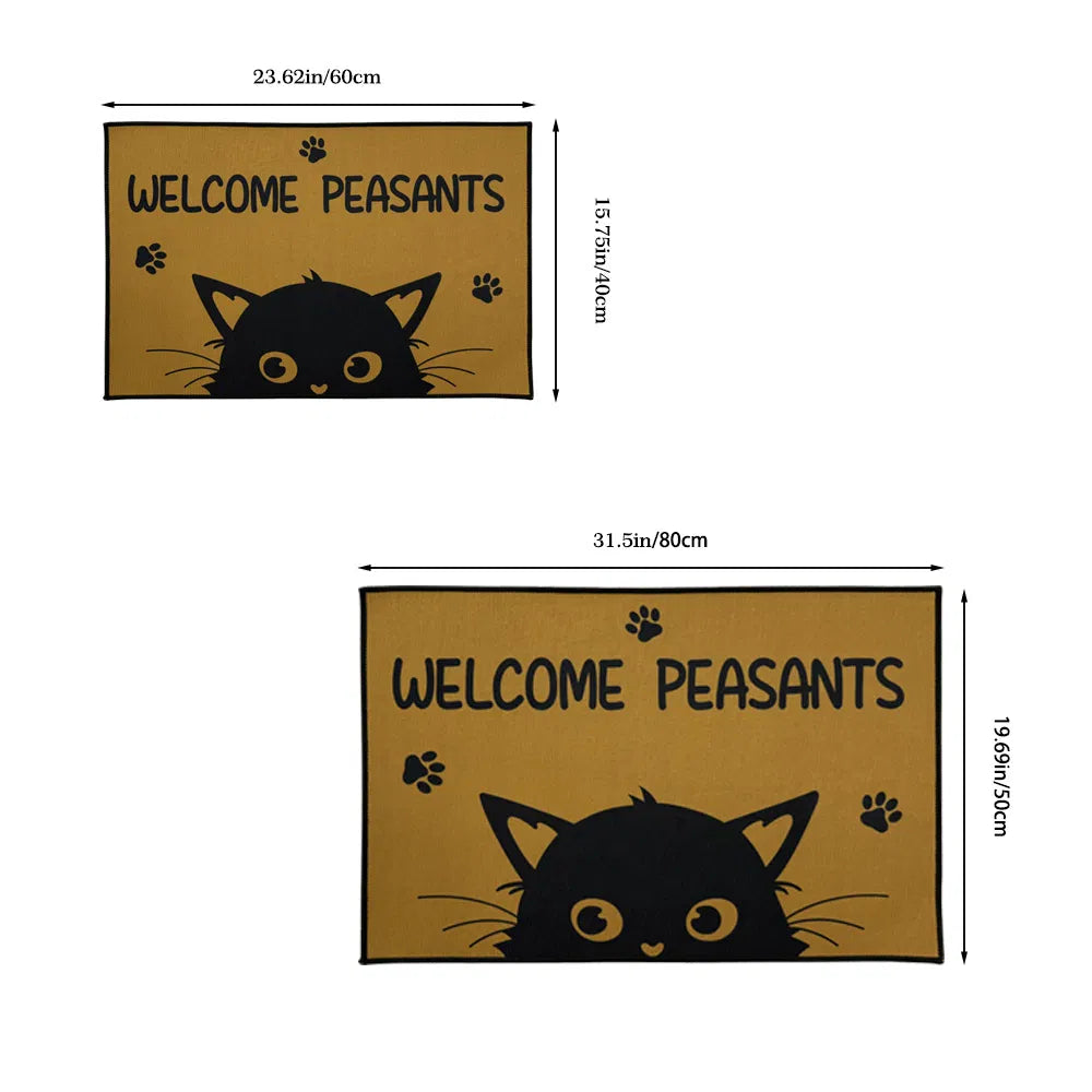 Cat Welcome Doormat