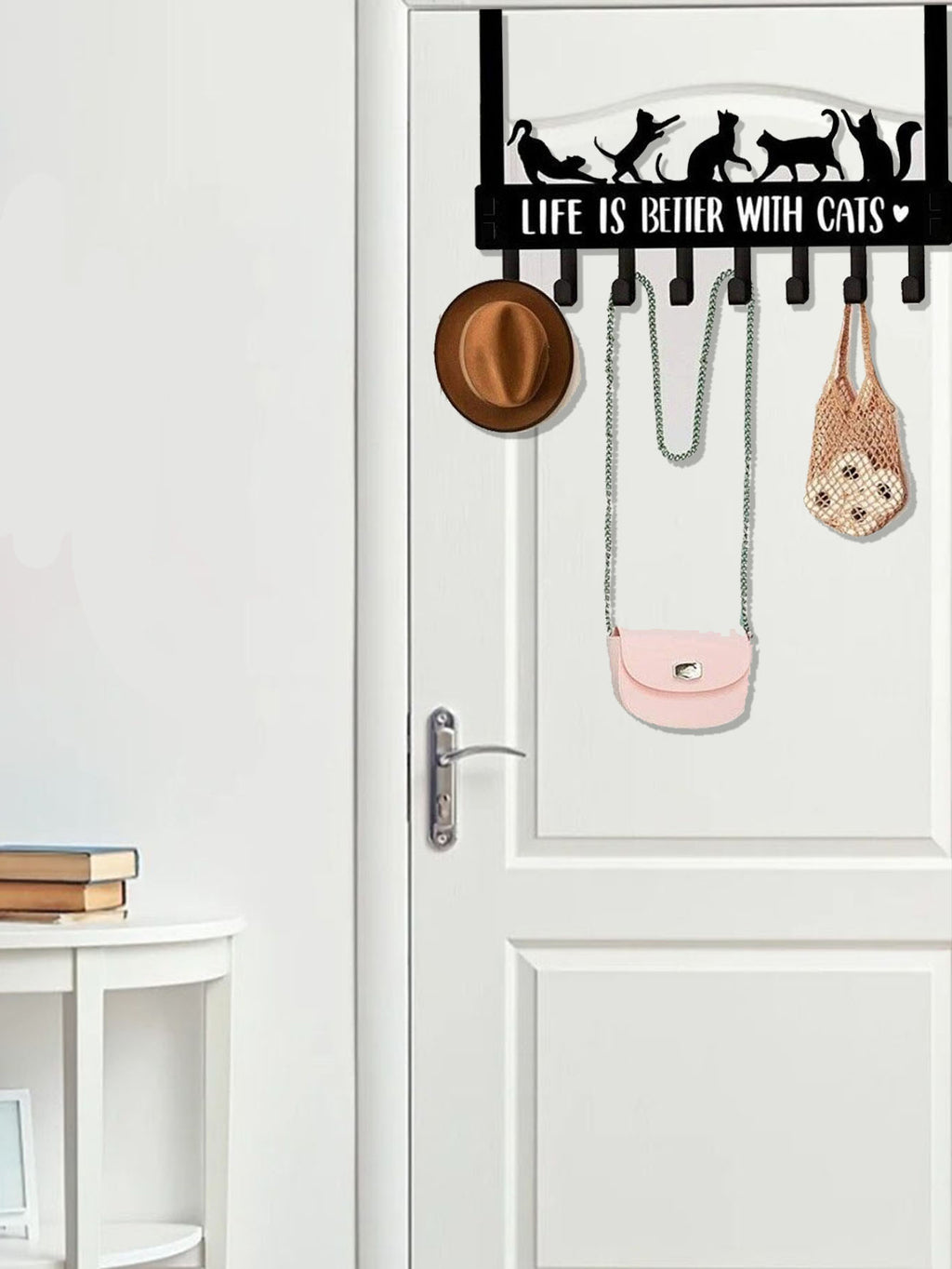 Over-The-Door Cat Organizer