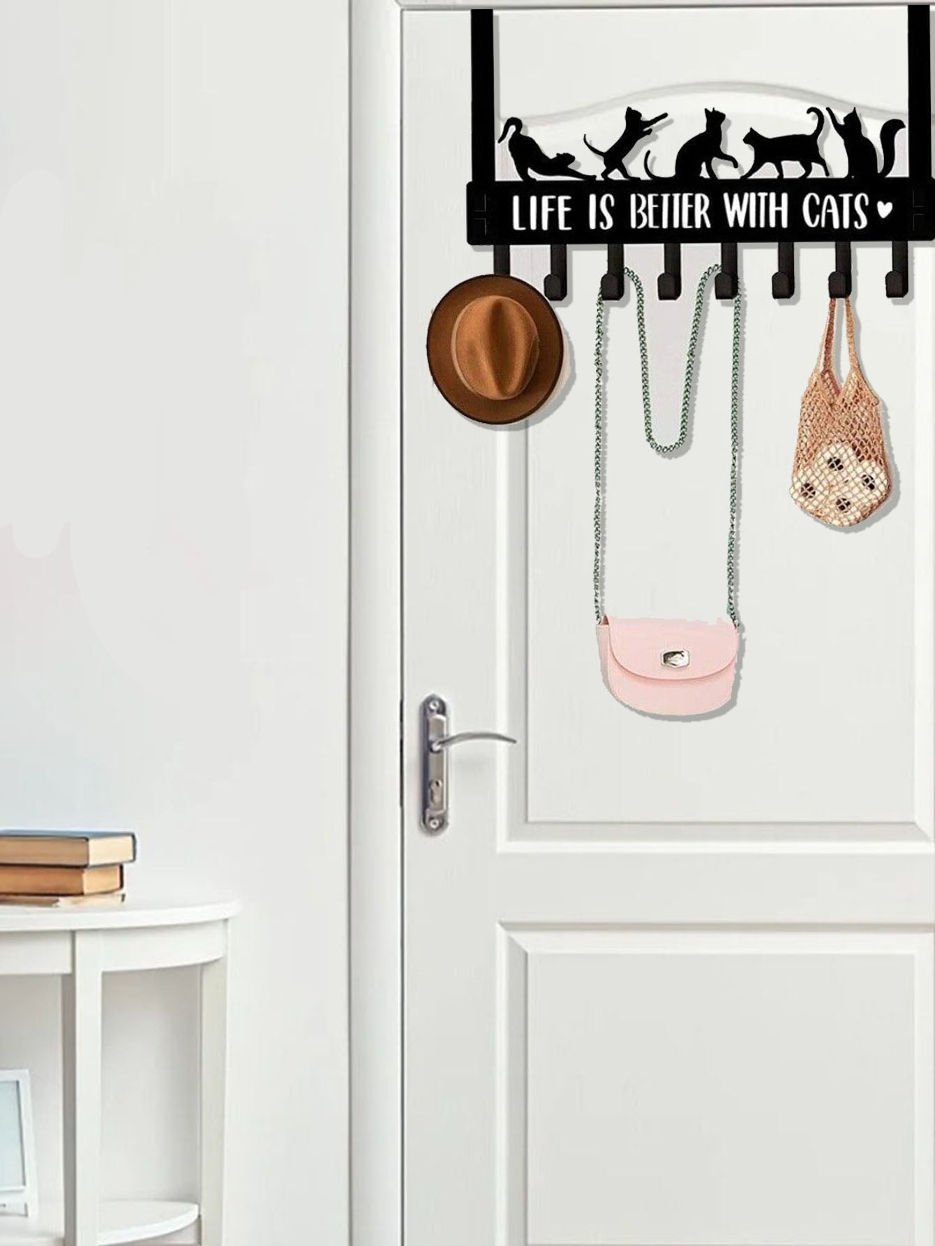 Over-The-Door Cat Organizer