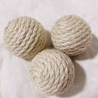 5PCS Sisal Cat Sounding Balls