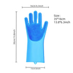 Silicone Cat Bathing Glove