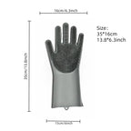 Silicone Cat Bathing Glove