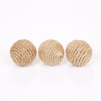 5PCS Sisal Cat Sounding Balls