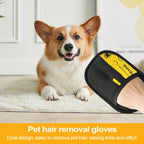2pcs Cat Grooming Gloves Pet Hair Remover
