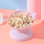 Elevated Pet Food Bowl with Neck Guard