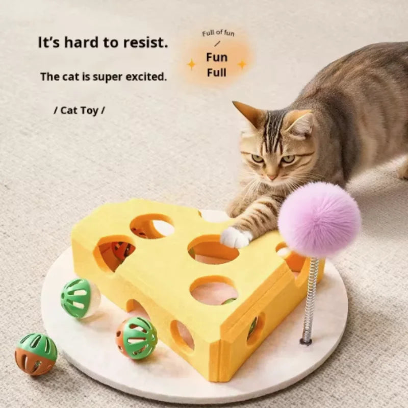 Interactive Cat Toy Maze Puzzle
