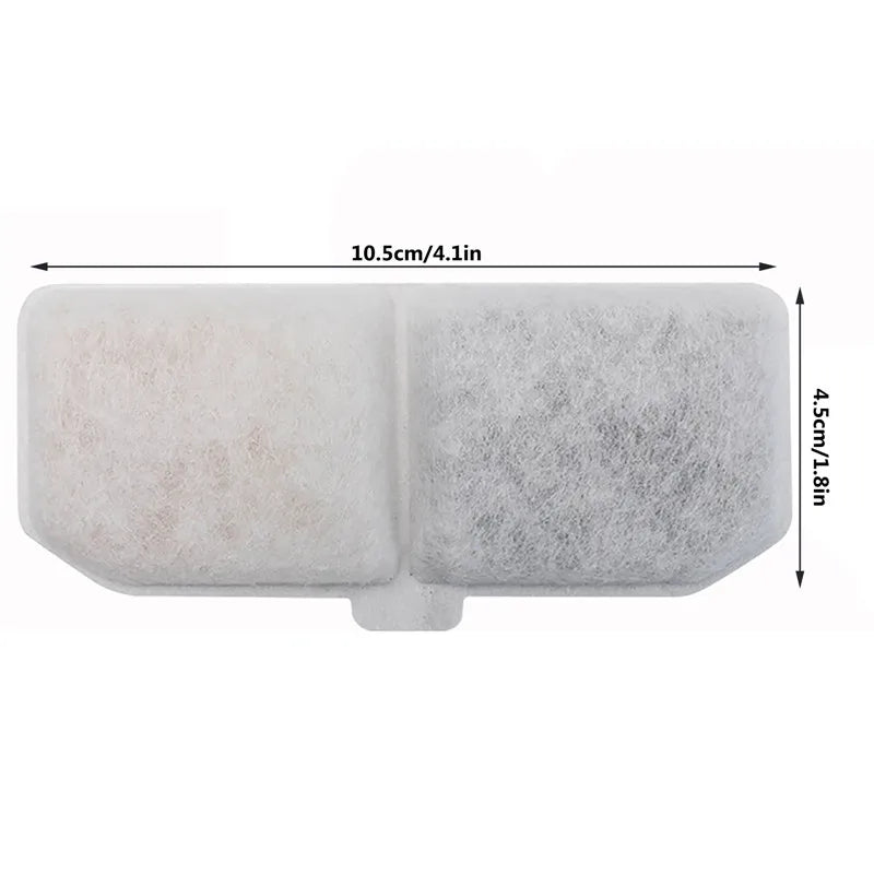 10pcs Cat Water Fountain Replacement Filters