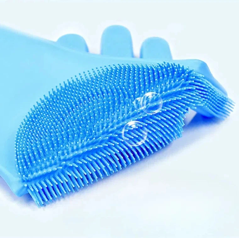 Silicone Cat Bathing Glove