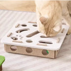 Interactive Cat Toy Maze Puzzle