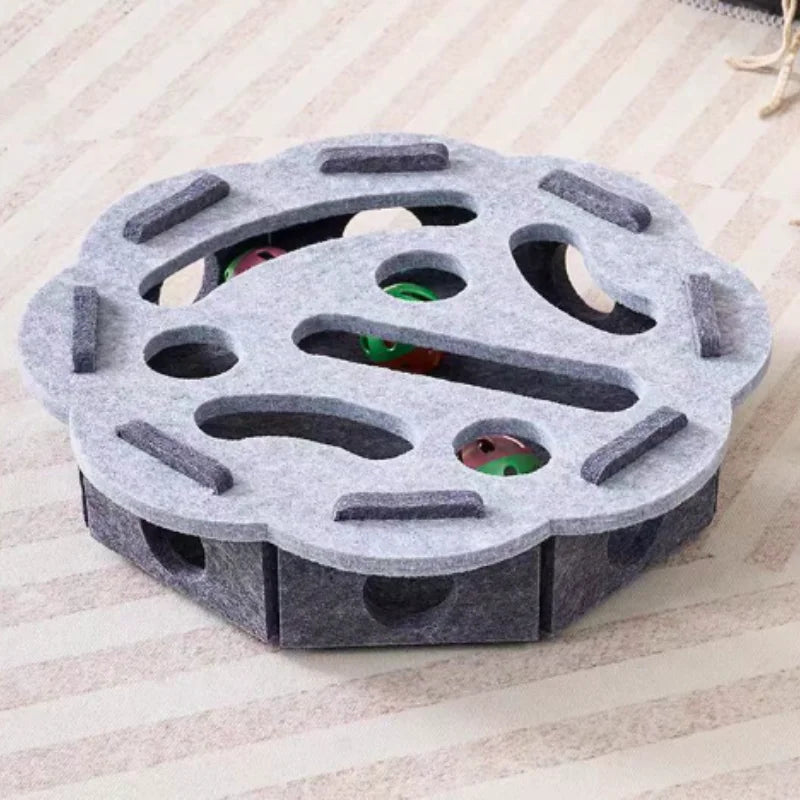 Interactive Cat Toy Maze Puzzle
