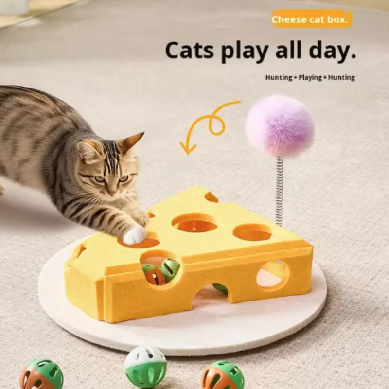 Interactive Cat Toy Maze Puzzle